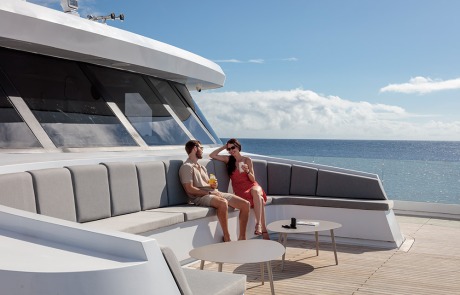 Hermes Galapagos Luxury Cruise - Observation Deck