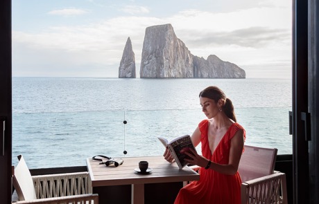 Hermes Galapagos Luxury Cruise - Private Balcony | Kicker Rock
